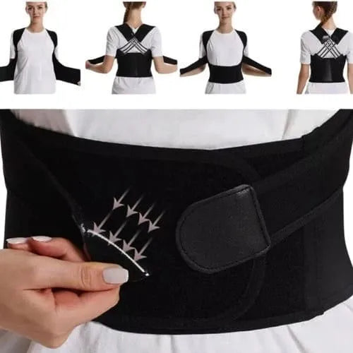 PostureMax Pro - Corretor Postural Unissex [COLUNA ALINHADA]