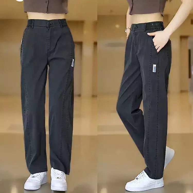 Calça Aurora Feminina em Malha de Seda Gelo e Poliéster [VOCÊ + ESTILOSA]