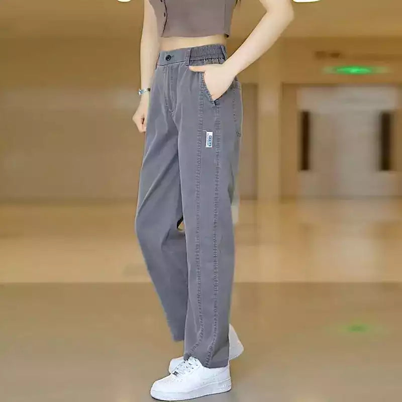 Calça Aurora Feminina em Malha de Seda Gelo e Poliéster [VOCÊ + ESTILOSA]