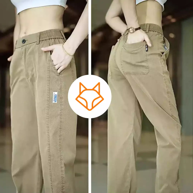 Calça Aurora Feminina em Malha de Seda Gelo e Poliéster [VOCÊ + ESTILOSA]