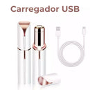 Depilador Facial Portátil Indolor - Formato de Batom