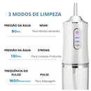 Irrigador Bucal DentalClean™ + Kit de Acessórios Grátis! + 21% de Desconto na Primeira Compra + Frete Grátis Para Todo Brasil