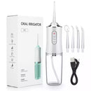 Irrigador Bucal DentalClean™ + Kit de Acessórios Grátis! + 21% de Desconto na Primeira Compra + Frete Grátis Para Todo Brasil