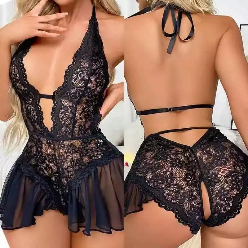 Dolce Sonno – Pijama Lingerie de Renda Para Noites de Puro Bem-estar